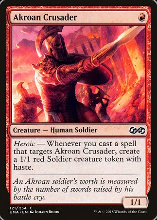 Akroan Crusader [Ultimate Masters] | Eastridge Sports Cards & Games