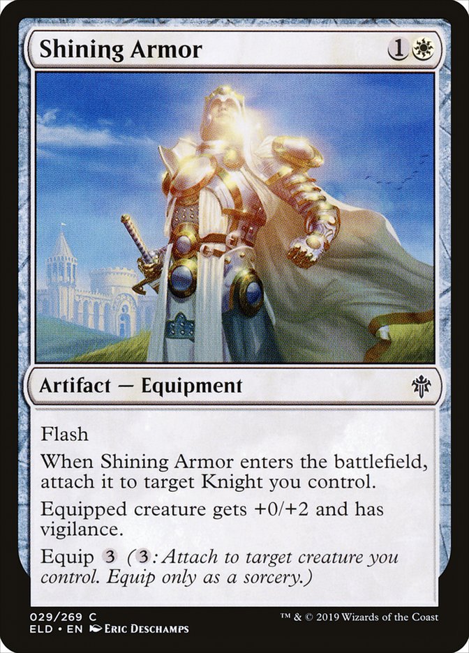 Shining Armor [Throne of Eldraine] | Eastridge Sports Cards & Games