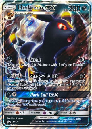 Umbreon GX (SM36) (Jumbo Card) [Sun & Moon: Black Star Promos] | Eastridge Sports Cards & Games