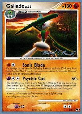 Gallade LV.55 (2/17) (Boltevoir - Michael Pramawat) [World Championships 2010] | Eastridge Sports Cards & Games