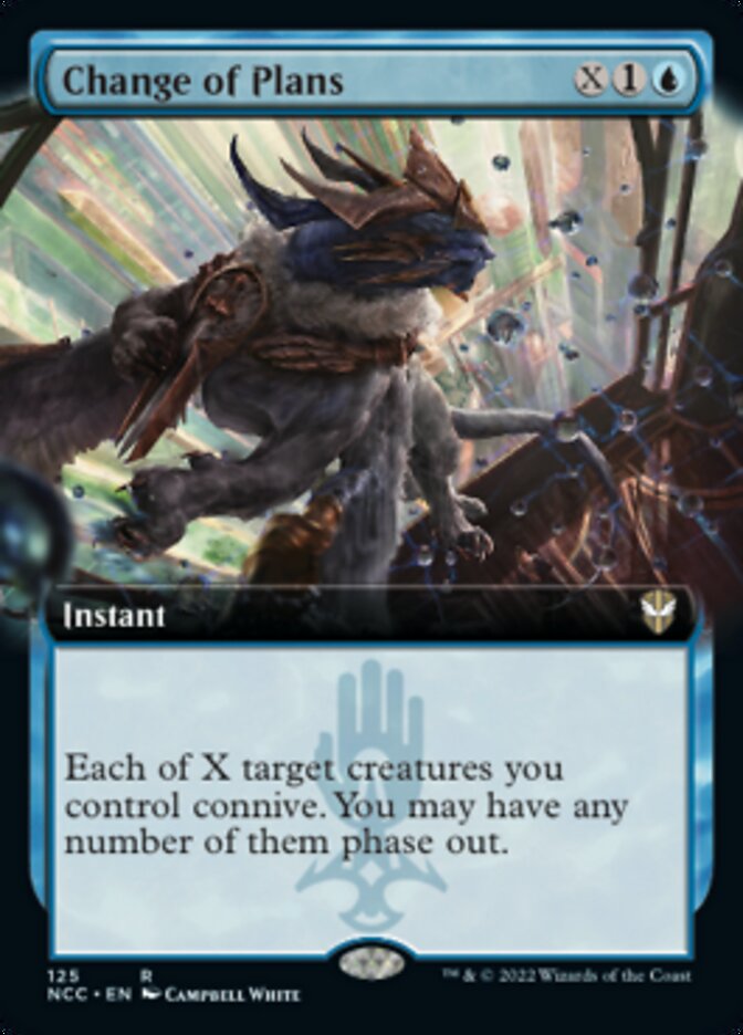 Change of Plans (Extended Art) [Streets of New Capenna Commander] | Eastridge Sports Cards & Games