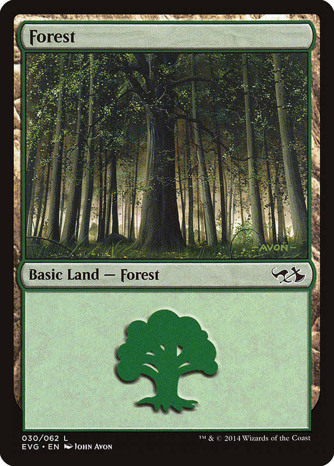 Forest (30) (Elves vs. Goblins) [Duel Decks Anthology] | Eastridge Sports Cards & Games