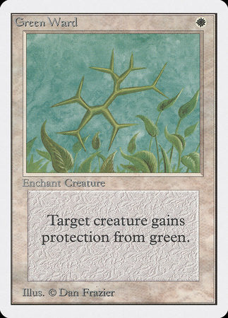 Green Ward [Unlimited Edition] | Eastridge Sports Cards & Games