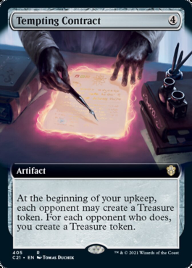 Tempting Contract (Extended) [Commander 2021] | Eastridge Sports Cards & Games