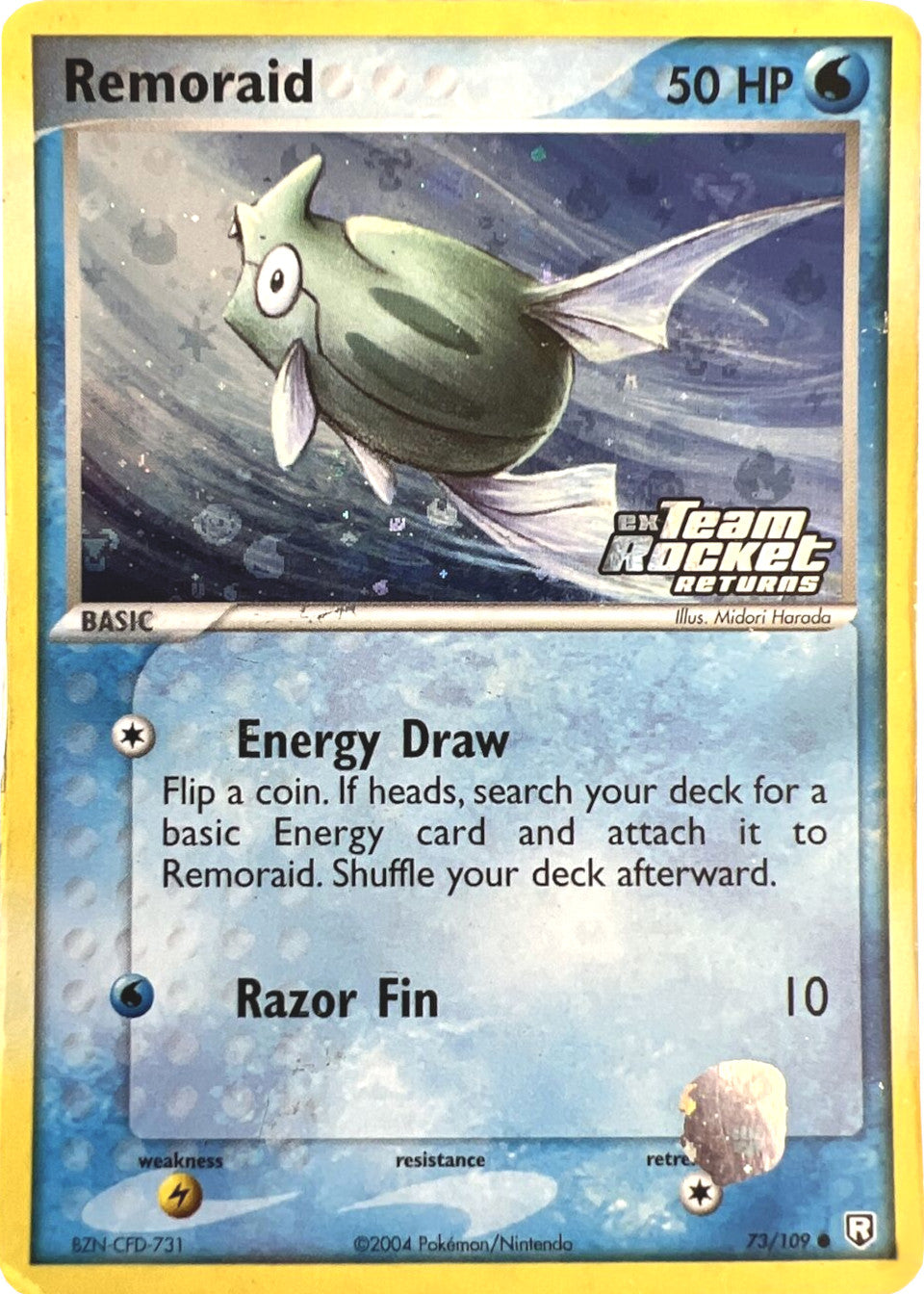 Remoraid (73/109) (Stamped) [EX: Team Rocket Returns] | Eastridge Sports Cards & Games