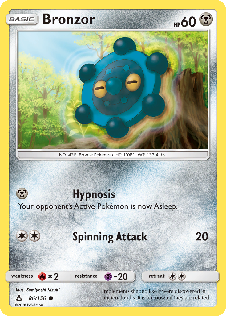 Bronzor (86/156) [Sun & Moon: Ultra Prism] | Eastridge Sports Cards & Games