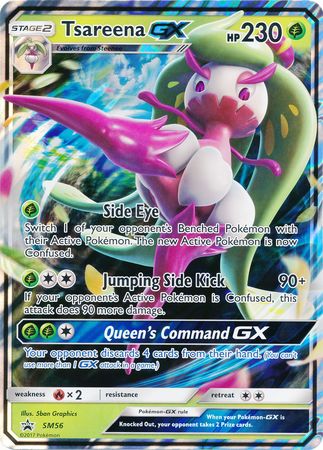 Tsareena GX (SM56) (Jumbo Card) [Sun & Moon: Black Star Promos] | Eastridge Sports Cards & Games