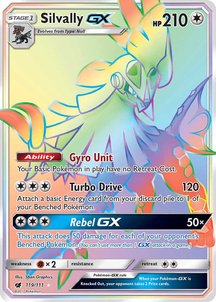 Silvally GX (119/111) [Sun & Moon: Crimson Invasion] | Eastridge Sports Cards & Games