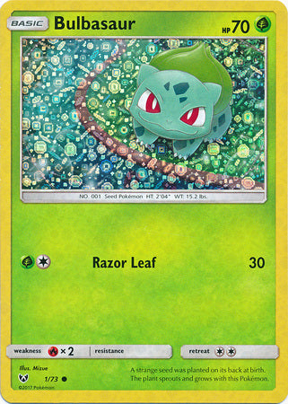 Bulbasaur (1/73) (General Mills Promo) [Sun & Moon: Shining Legends] | Eastridge Sports Cards & Games