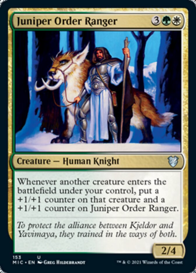 Juniper Order Ranger [Innistrad: Midnight Hunt Commander] | Eastridge Sports Cards & Games