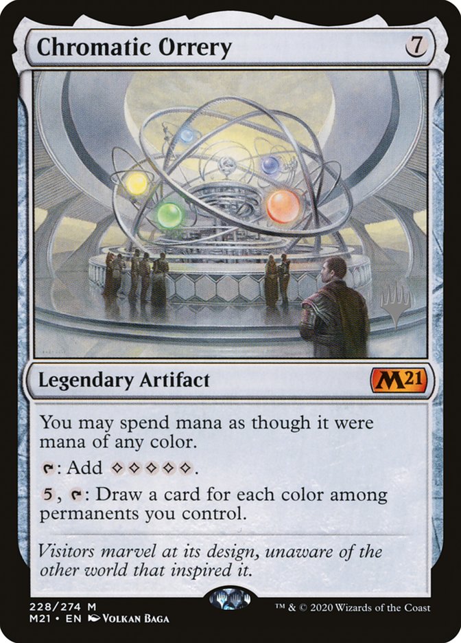 Chromatic Orrery (Promo Pack) [Core Set 2021 Promos] | Eastridge Sports Cards & Games