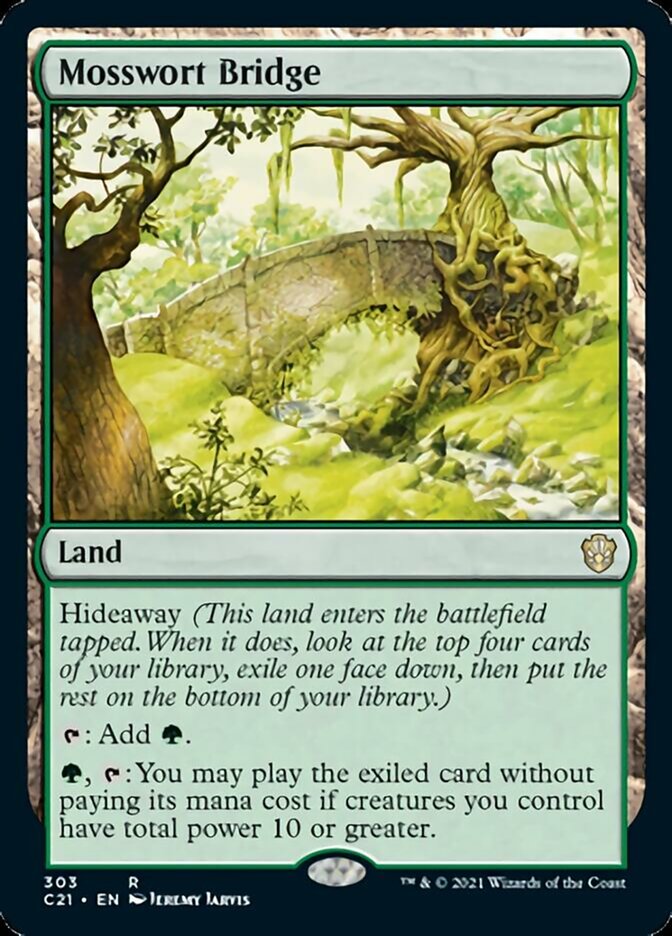 Mosswort Bridge [Commander 2021] | Eastridge Sports Cards & Games