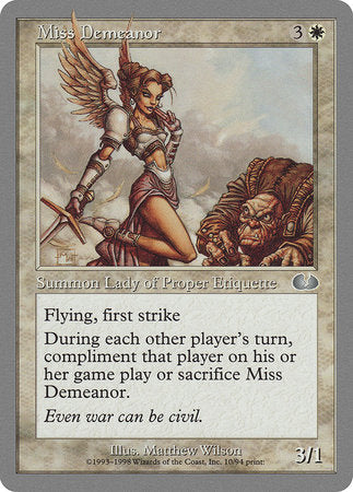 Miss Demeanor [Unglued] | Eastridge Sports Cards & Games