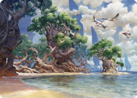 Yavimaya Coast Art Card [Dominaria United Art Series] | Eastridge Sports Cards & Games