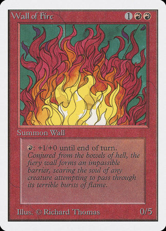 Wall of Fire [Unlimited Edition] | Eastridge Sports Cards & Games