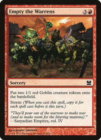 Empty the Warrens [Modern Masters] | Eastridge Sports Cards & Games