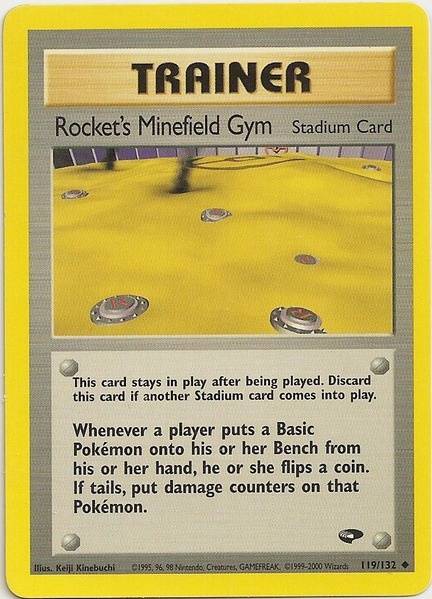 Rocket's Minefield Gym (119/132) [Gym Challenge Unlimited] | Eastridge Sports Cards & Games