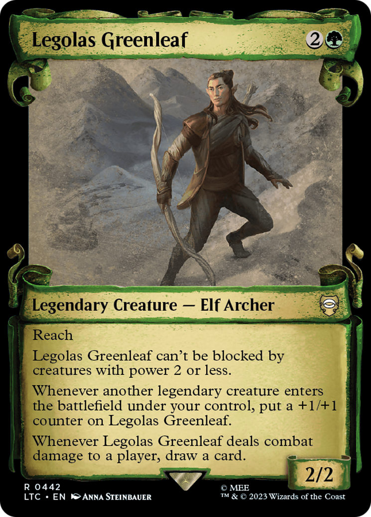Legolas Greenleaf [The Lord of the Rings: Tales of Middle-Earth Commander Showcase Scrolls] | Eastridge Sports Cards & Games