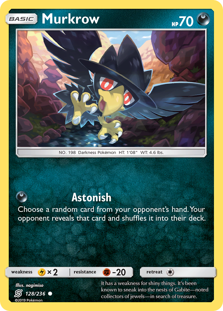 Murkrow (128/236) [Sun & Moon: Unified Minds] | Eastridge Sports Cards & Games