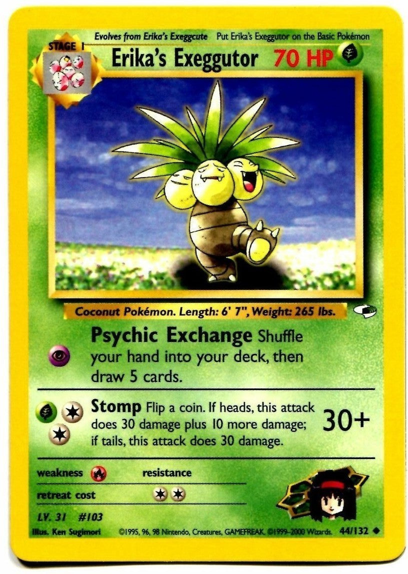Erika's Exeggutor (44/132) [Gym Heroes Unlimited] | Eastridge Sports Cards & Games
