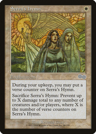 Serra's Hymn [Urza's Saga] | Eastridge Sports Cards & Games