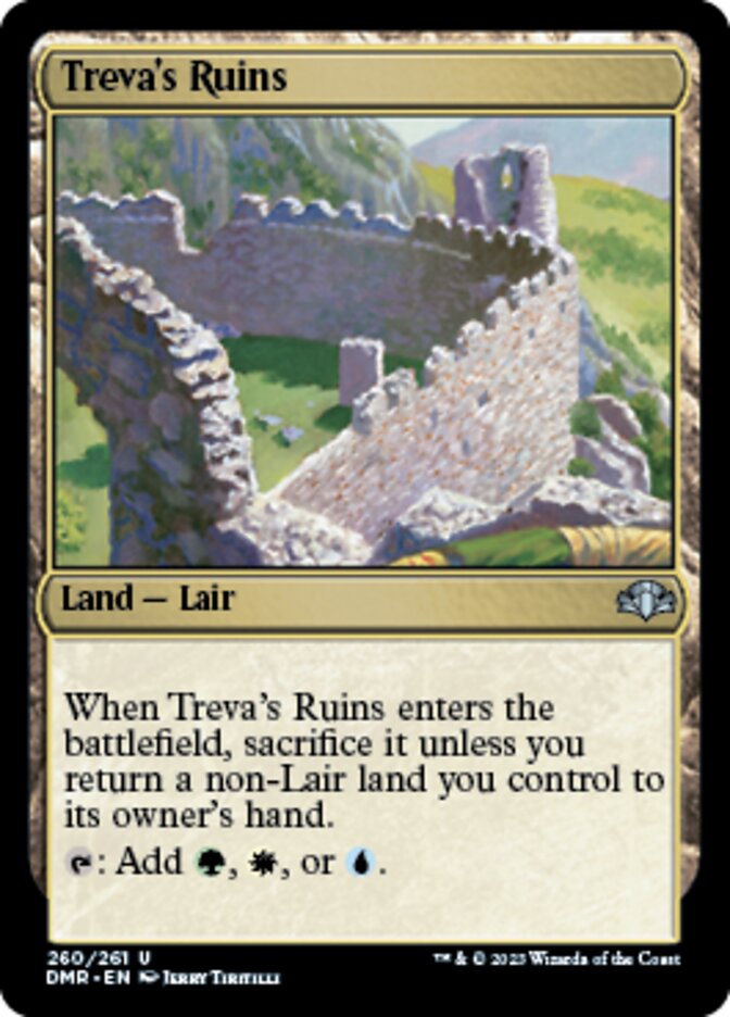 Treva's Ruins [Dominaria Remastered] | Eastridge Sports Cards & Games