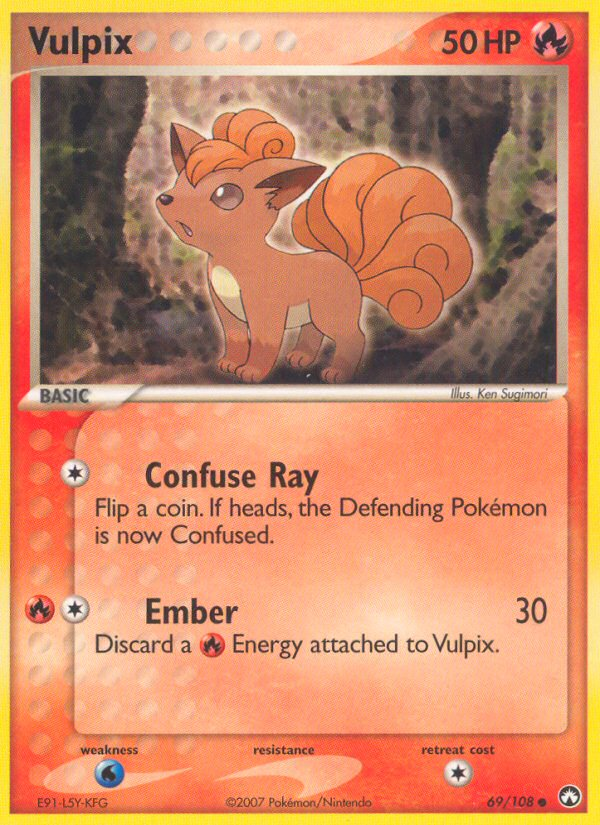 Vulpix (69/108) [EX: Power Keepers] | Eastridge Sports Cards & Games
