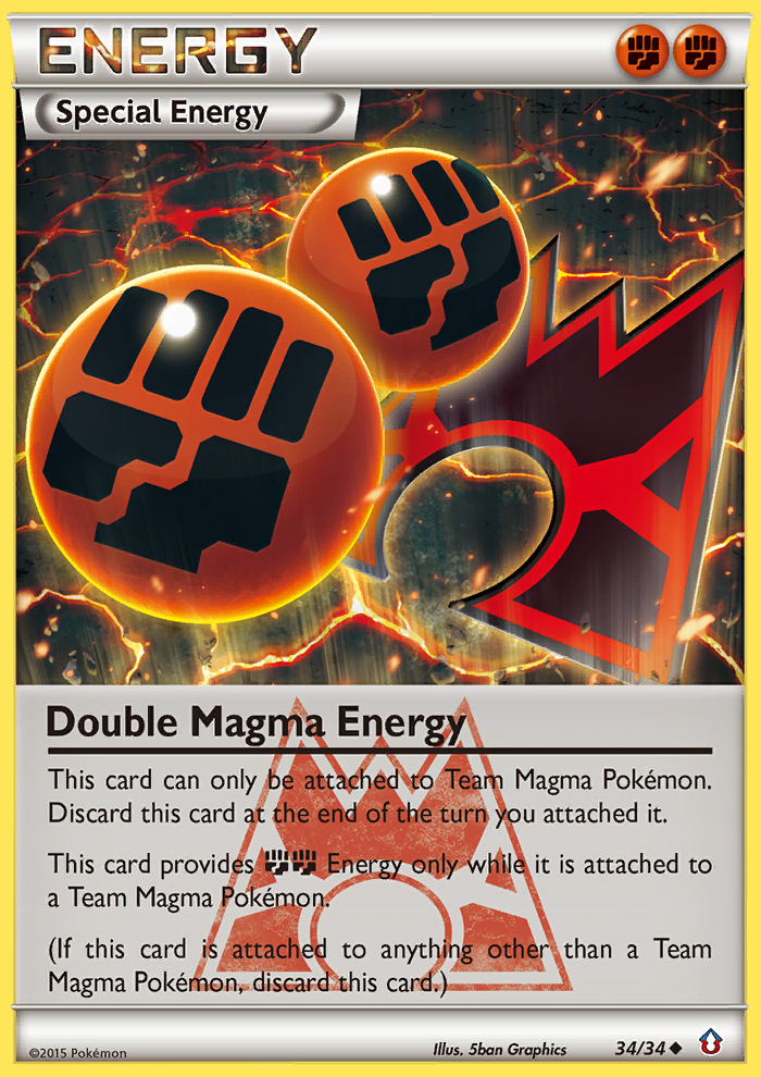 Double Magma Energy (34/34) [XY: Double Crisis] | Eastridge Sports Cards & Games