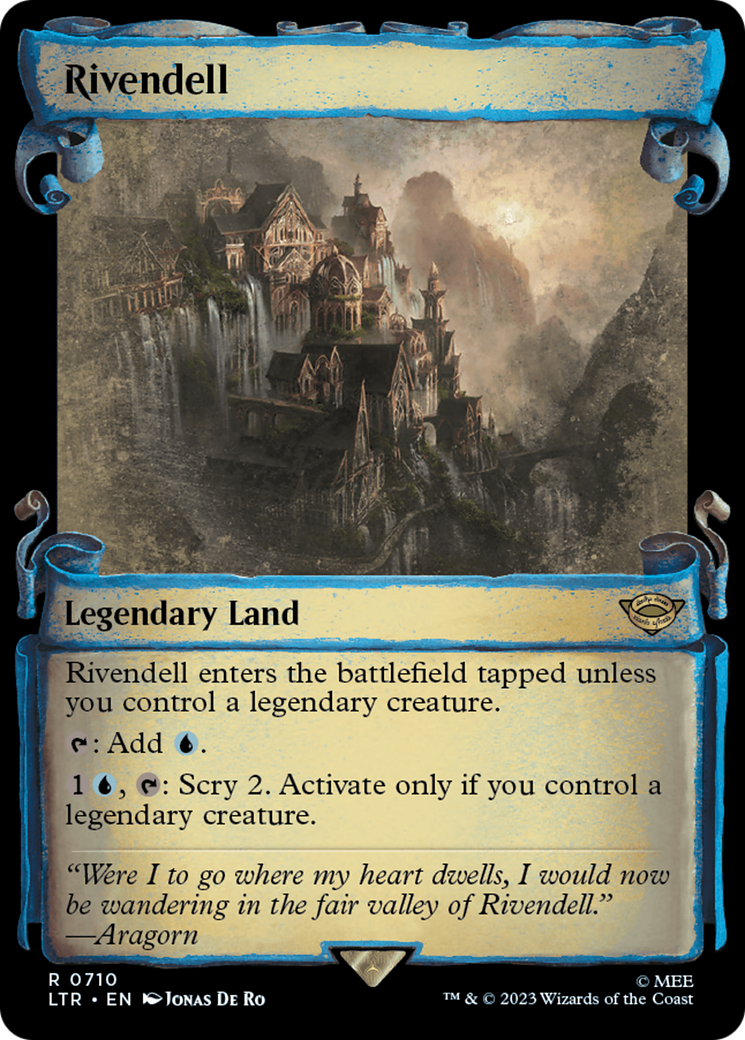 Rivendell [The Lord of the Rings: Tales of Middle-Earth Showcase Scrolls] | Eastridge Sports Cards & Games