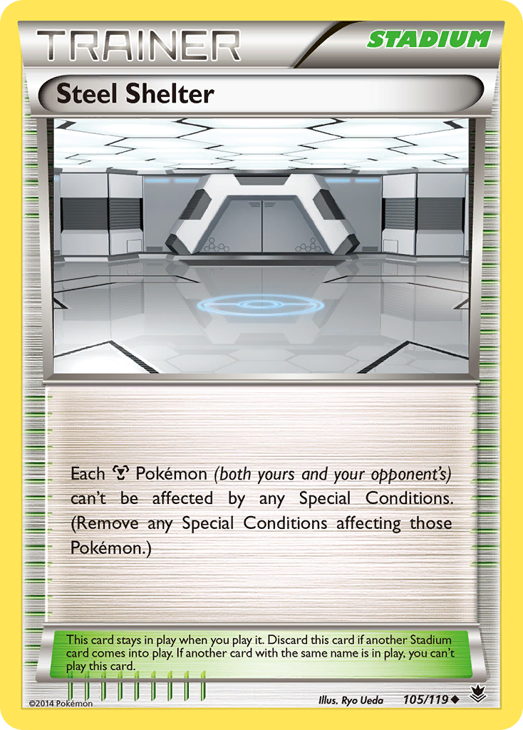 Steel Shelter (105/119) [XY: Phantom Forces] | Eastridge Sports Cards & Games