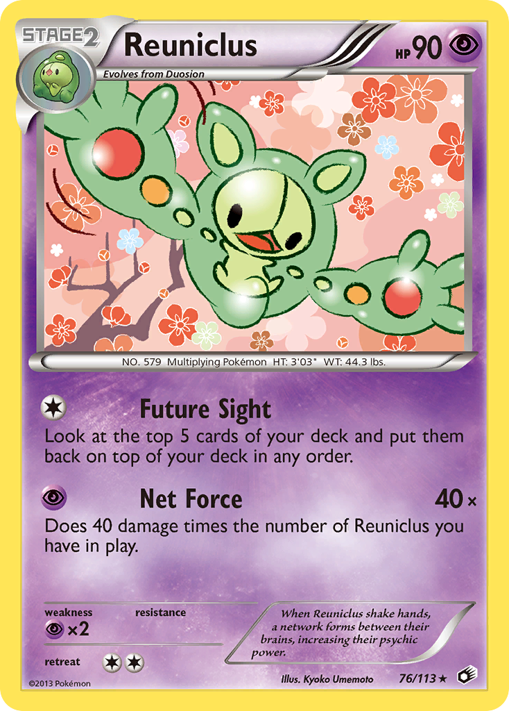 Reuniclus (76/113) [Black & White: Legendary Treasures] | Eastridge Sports Cards & Games