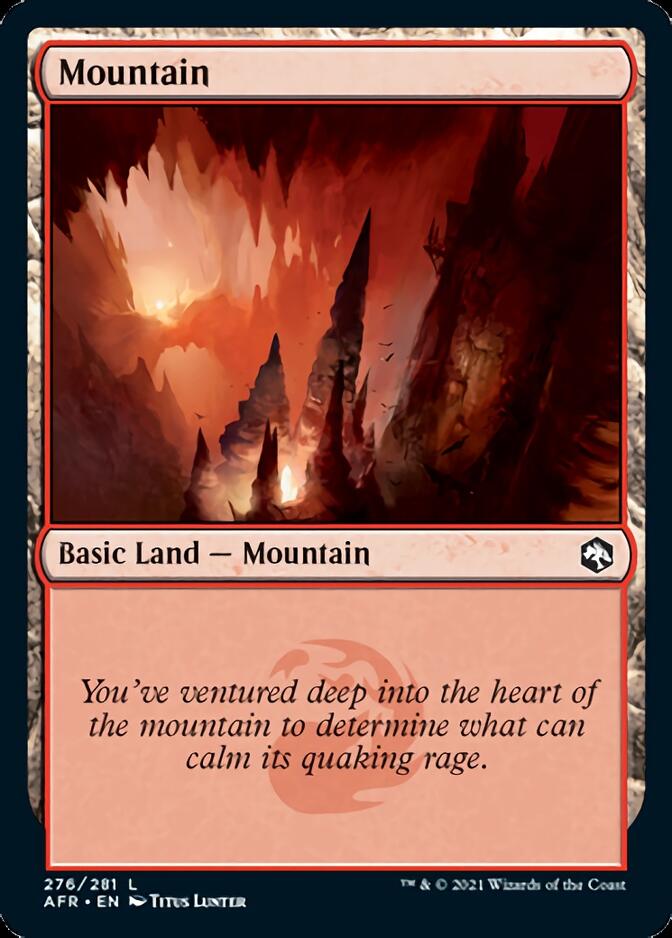 Mountain (276) [Dungeons & Dragons: Adventures in the Forgotten Realms] | Eastridge Sports Cards & Games