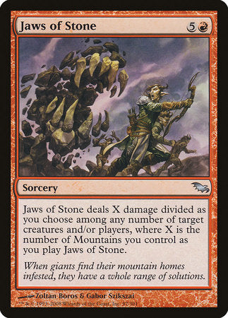 Jaws of Stone [Shadowmoor] | Eastridge Sports Cards & Games