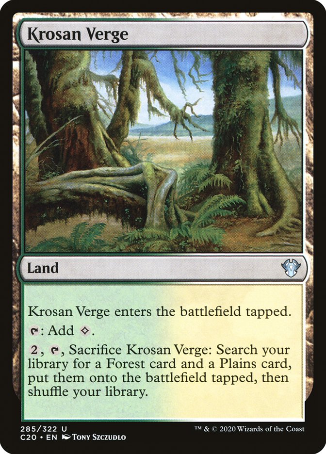 Krosan Verge [Commander 2020] | Eastridge Sports Cards & Games