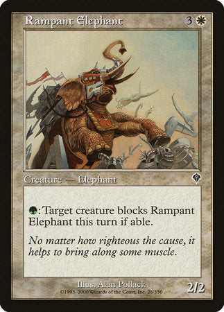 Rampant Elephant [Invasion] | Eastridge Sports Cards & Games
