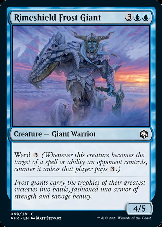 Rimeshield Frost Giant [Dungeons & Dragons: Adventures in the Forgotten Realms] | Eastridge Sports Cards & Games