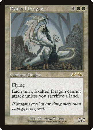Exalted Dragon [Exodus] | Eastridge Sports Cards & Games