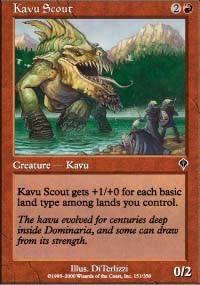 Kavu Scout [Invasion] | Eastridge Sports Cards & Games