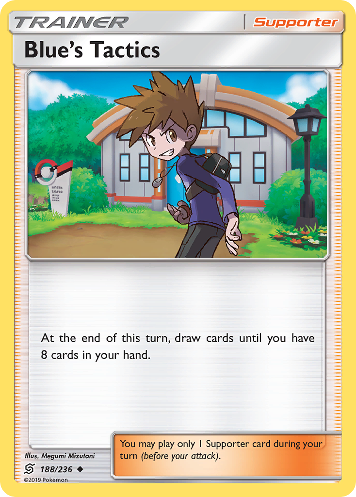 Blue's Tactics (188/236) [Sun & Moon: Unified Minds] | Eastridge Sports Cards & Games