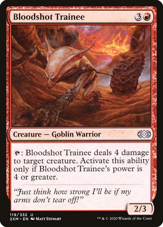Bloodshot Trainee [Double Masters] | Eastridge Sports Cards & Games