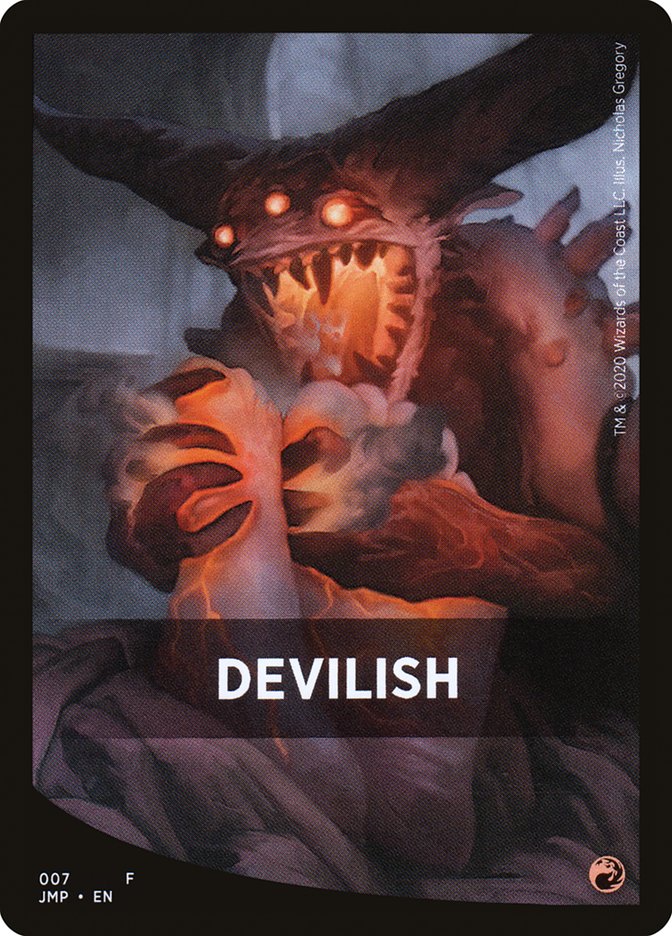 Devilish Theme Card [Jumpstart Front Cards] | Eastridge Sports Cards & Games