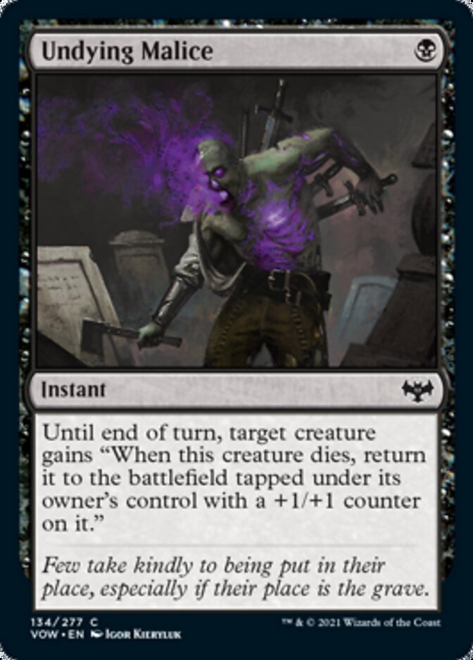 Undying Malice [Innistrad: Crimson Vow] | Eastridge Sports Cards & Games