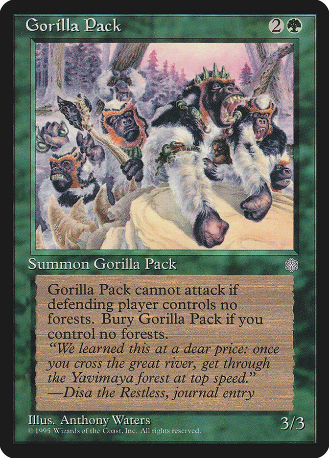 Gorilla Pack [Ice Age] | Eastridge Sports Cards & Games