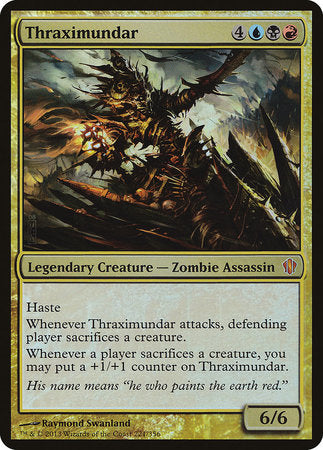 Thraximundar (Commander 2013) [Commander 2013 Oversized] | Eastridge Sports Cards & Games