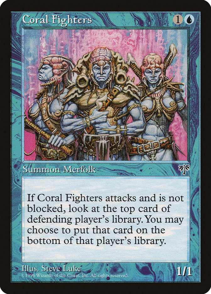 Coral Fighters [Mirage] | Eastridge Sports Cards & Games