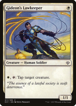 Gideon's Lawkeeper [Archenemy: Nicol Bolas] | Eastridge Sports Cards & Games