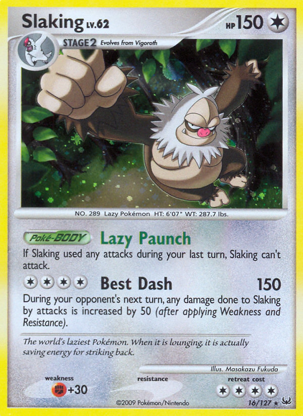 Slaking (16/127) [Platinum: Base Set] | Eastridge Sports Cards & Games