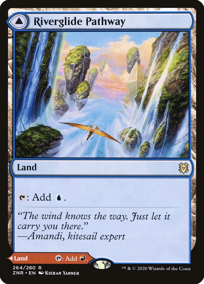 Riverglide Pathway // Lavaglide Pathway [Zendikar Rising] | Eastridge Sports Cards & Games