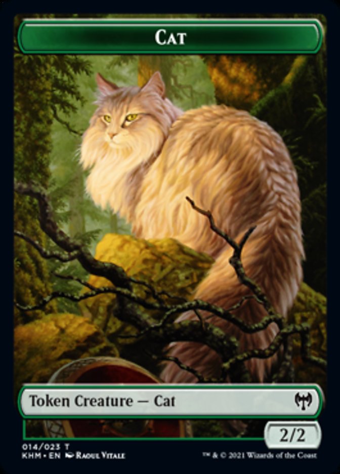 Cat Token [Kaldheim Tokens] | Eastridge Sports Cards & Games