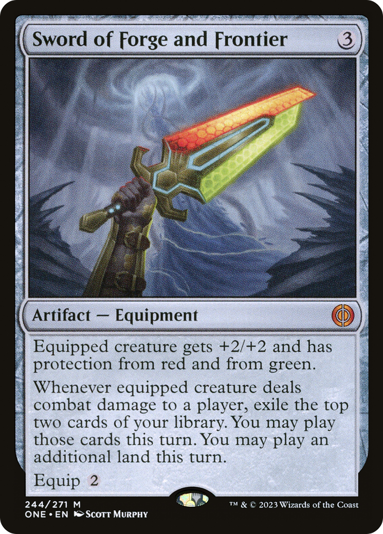 Sword of Forge and Frontier [Phyrexia: All Will Be One] | Eastridge Sports Cards & Games